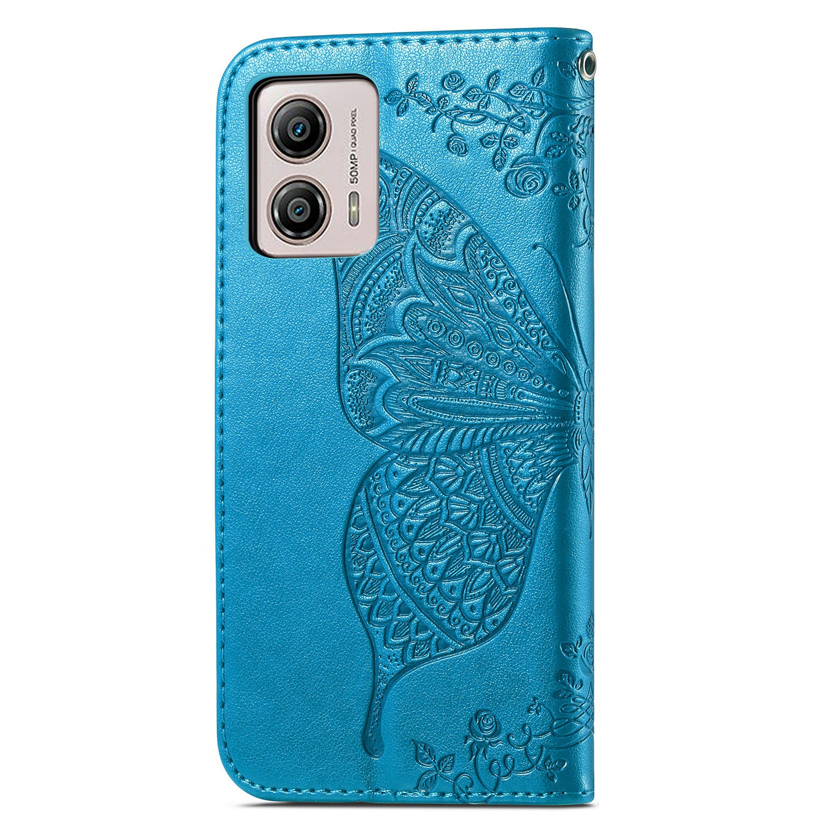 For Motorola Moto G53 5G Butterfly Imprinted PU Leather Stand Phone Case Drop-proof Wallet Cover For Motorola Moto G53 5G Butterfly Imprinted PU Leather Stand Phone Case Drop-proof Wallet Cover